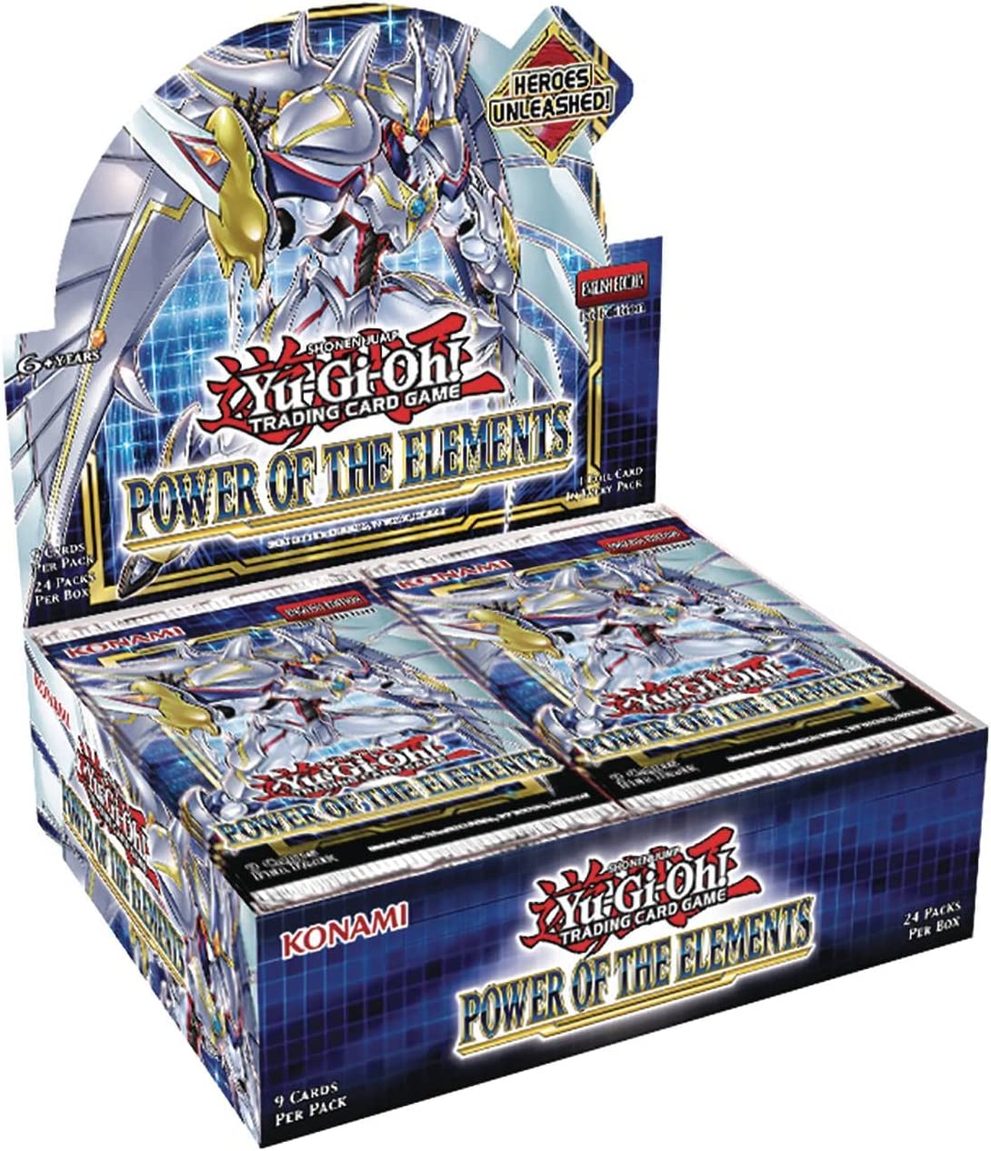 Yu - Gi - Oh! - Power of the Elements - Booster Box (24 Packs) - 4012927946855 - CrystalLotus.eu