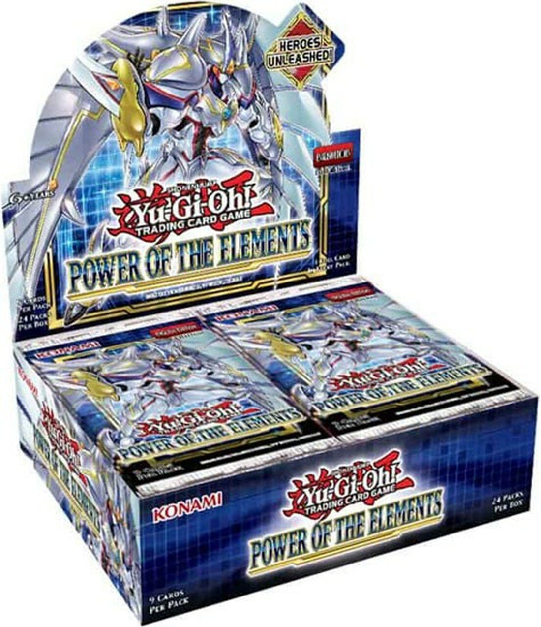 Yu - Gi - Oh! Power The Elements Booster Box - 4012927946855 - CrystalLotus.eu