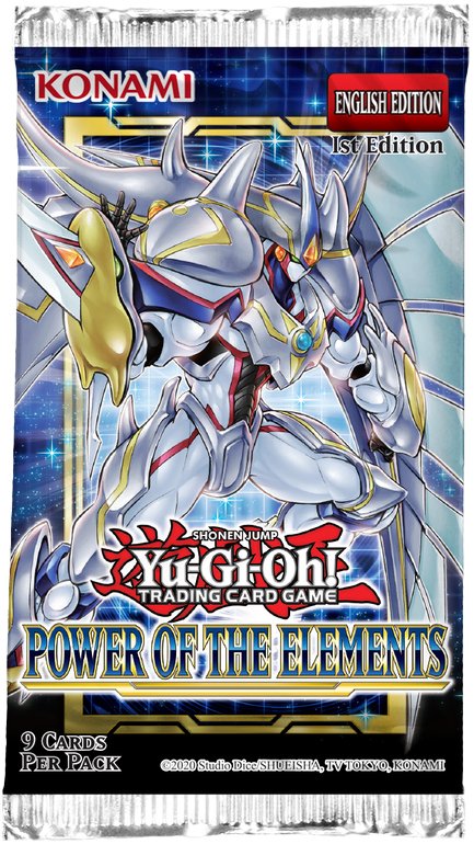 Yu - Gi - Oh! Power The Elements Booster Pack - 4012927946800 - CrystalLotus.eu