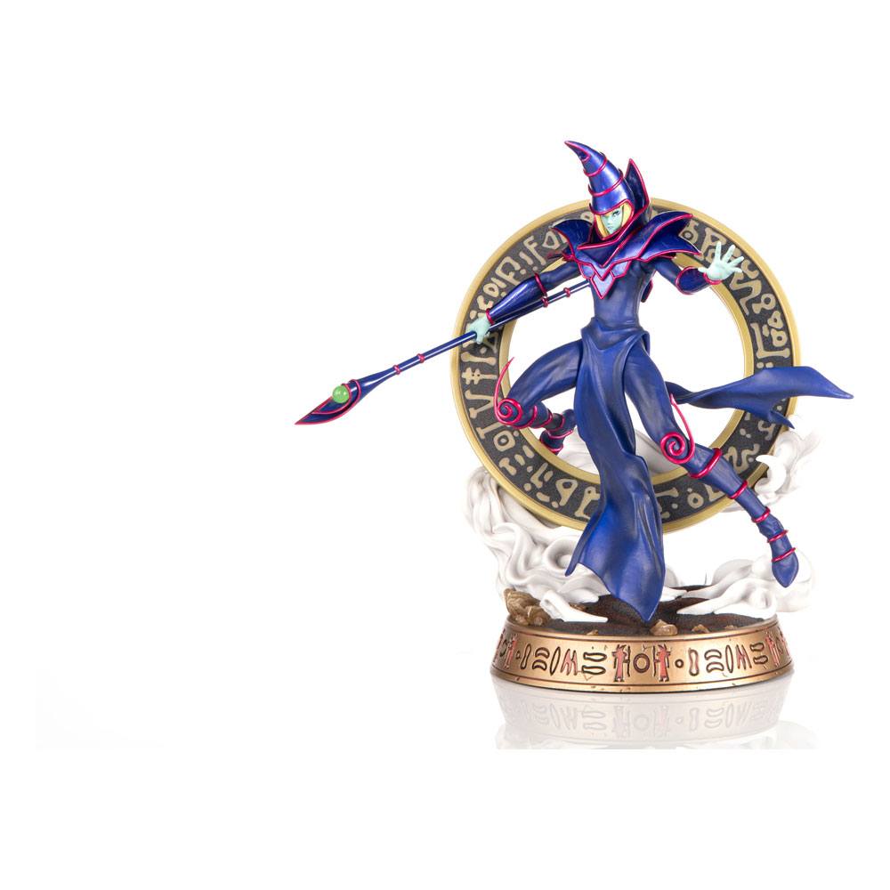 Yu - Gi - Oh! PVC Statue Dark Magician Blue Version 29 cm - 5060316623664 - CrystalLotus.eu