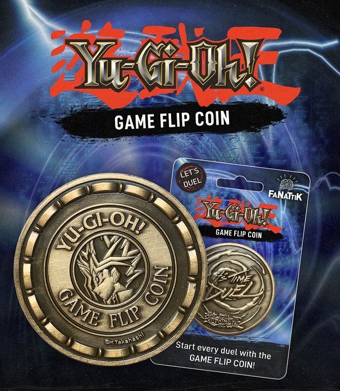 Yu - Gi - Oh! Replica 1/1 Flip Coin - 5060662460760 - CrystalLotus.eu