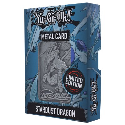 Yu Gi Oh! replica Card Stardust Dragon Limited Edition - 5060662468056 - CrystalLotus.eu