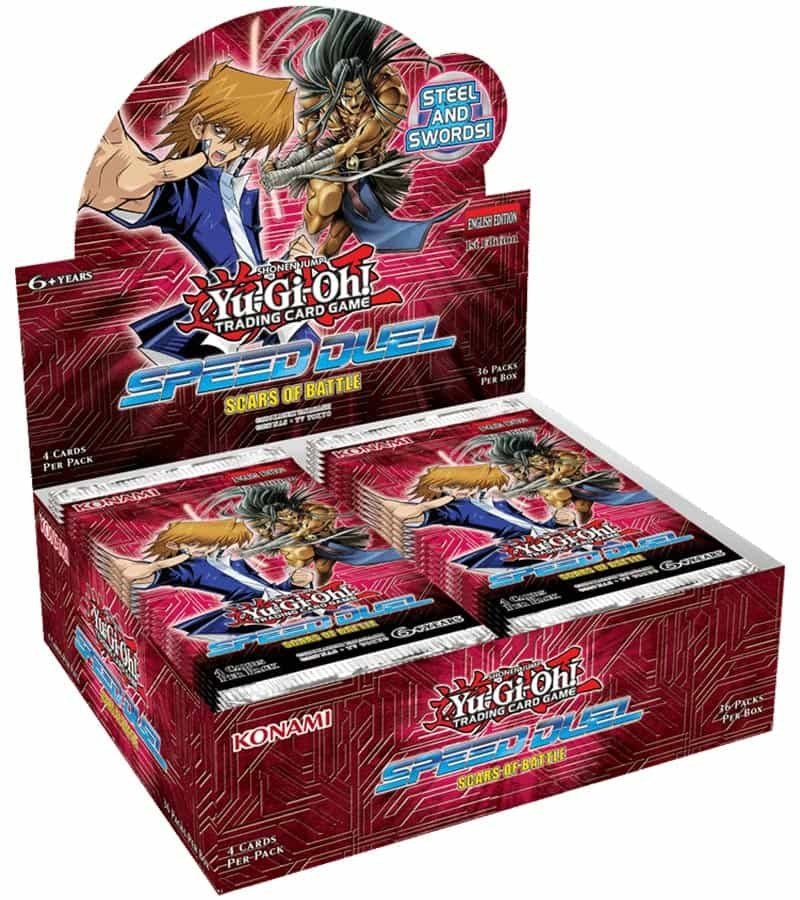 Yu - Gi - Oh! - Speed Duel Scars Of Battle - Booster Display (36 Packs) - 4012927741153 - CrystalLotus.eu