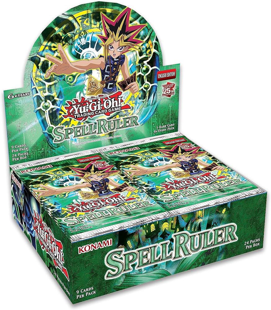 Yu - Gi - Oh! - Spell Ruler - Booster Display (24 Packs) - 4012927167083 - CrystalLotus.eu