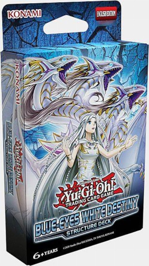 Yu - Gi - Oh! Structure Deck: Blue - Eyes White Destiny (Unlimited Reprint) - 4012927193570 - Crystal Lotus