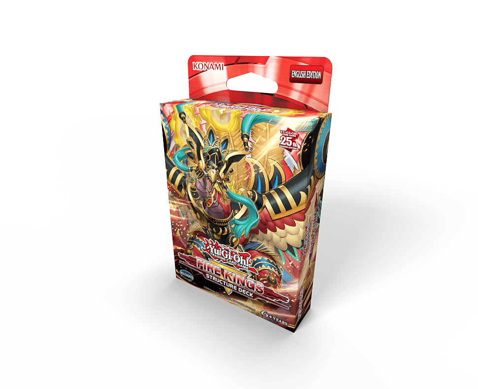 Yu - Gi - Oh! Structure Deck: Fire Kings (Reprint) - 4012927164075 - Crystal Lotus