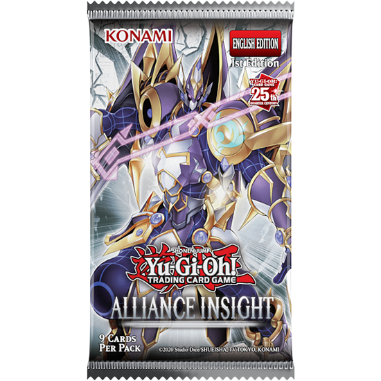 Yu - Gi - Oh! TCG - Alliance Insight Booster (Single Pack) - 4012927190821 - Crystal Lotus