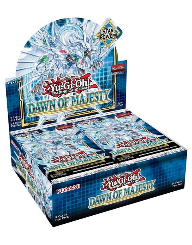 Yu - Gi - Oh! TCG Booster Box (24 boosters) - Dawn of Majesty - 4012927849750 - CrystalLotus.eu