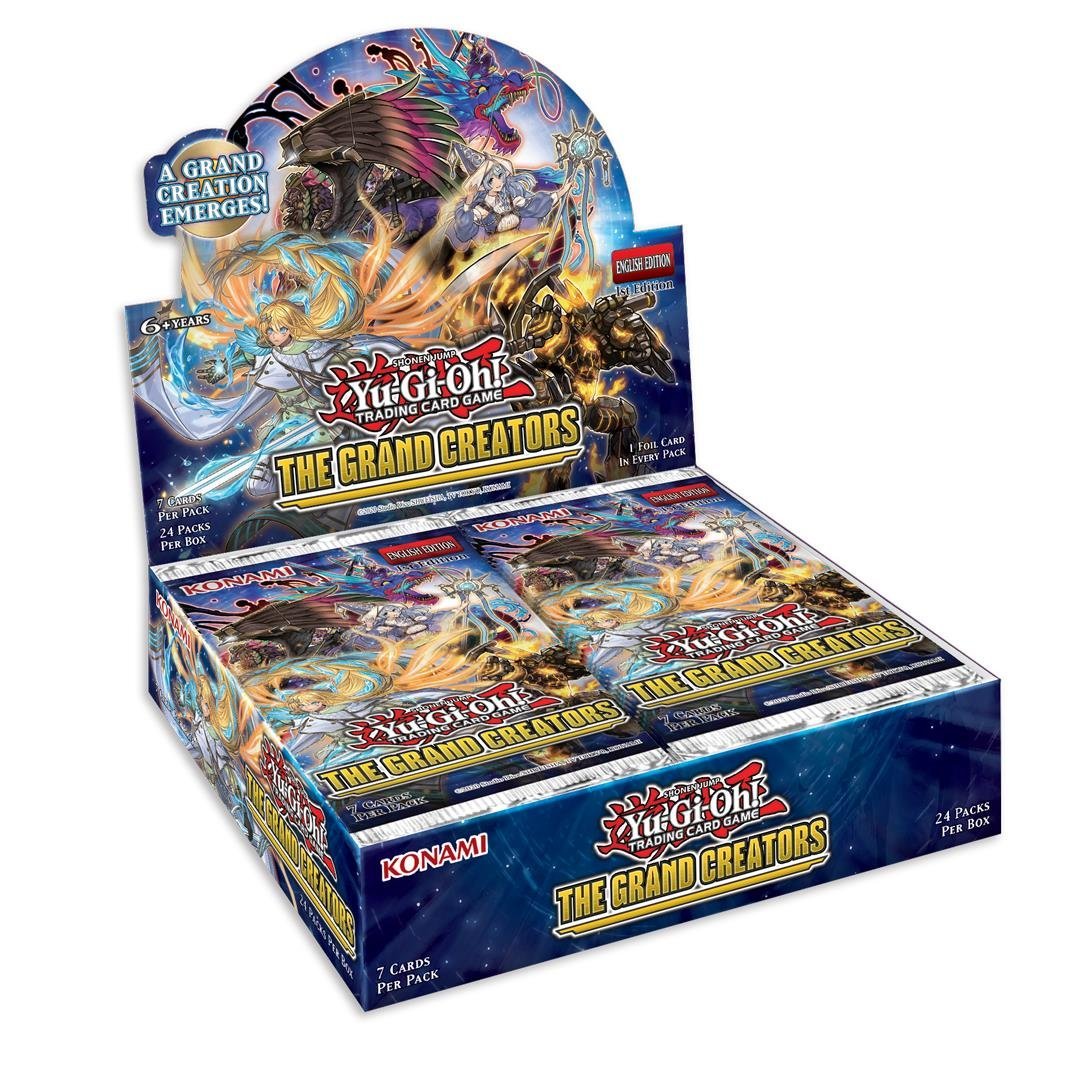 Yu - Gi - Oh! TCG Booster Box (24 boosters) - The Grand Creators - 4012927942130 - CrystalLotus.eu