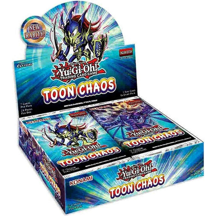 Yu - Gi - Oh! TCG Booster Box (24 boosters) - Toon Chaos - 4012927749388 - CrystalLotus.eu