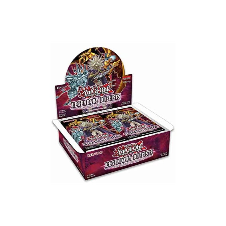 Yu - Gi - Oh! TCG Booster Box (36 boosters) - Legendary Duelists: Rage of Ra - 4012927842669 - CrystalLotus.eu