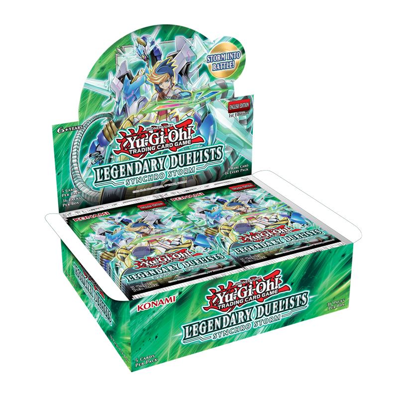 Yu - Gi - Oh! TCG Booster Box (36 boosters) - Legendary Duelists: Synchro Storm - 4012927849293 - CrystalLotus.eu