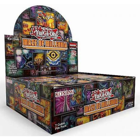 Yu - Gi - Oh! TCG - Maze of Millennia - Booster Display (24 boosters) - 4012927180457 - CrystalLotus.eu