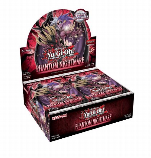 Yu - Gi - Oh! TCG - Phantom Nightmare - Booster Display (24 boosters) - 4012927164518 - CrystalLotus.eu