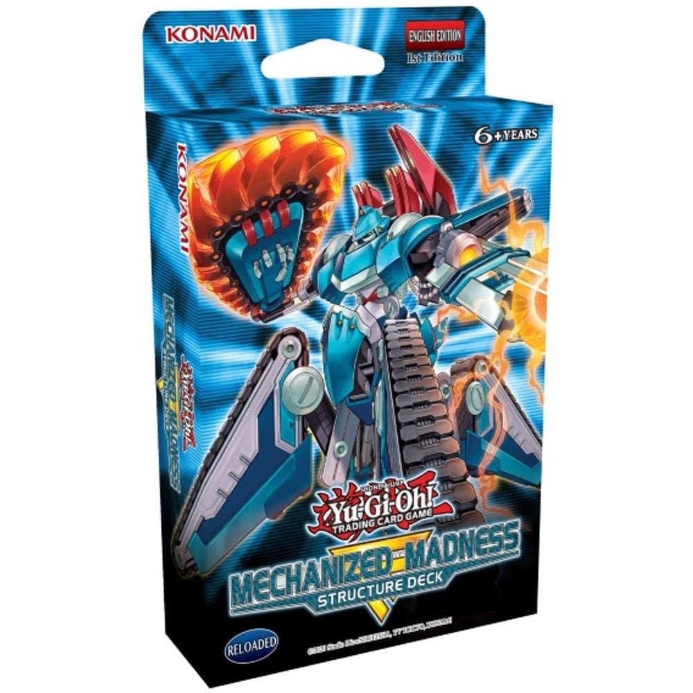 Yu - Gi - Oh! TCG Structure Deck: Mechanized Madness - 4012927747544 - CrystalLotus.eu