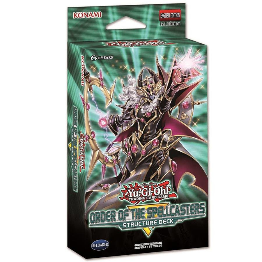 Yu - Gi - Oh! TCG Structure Deck: Order of the Spellcasters - 4012927648629 - CrystalLotus.eu