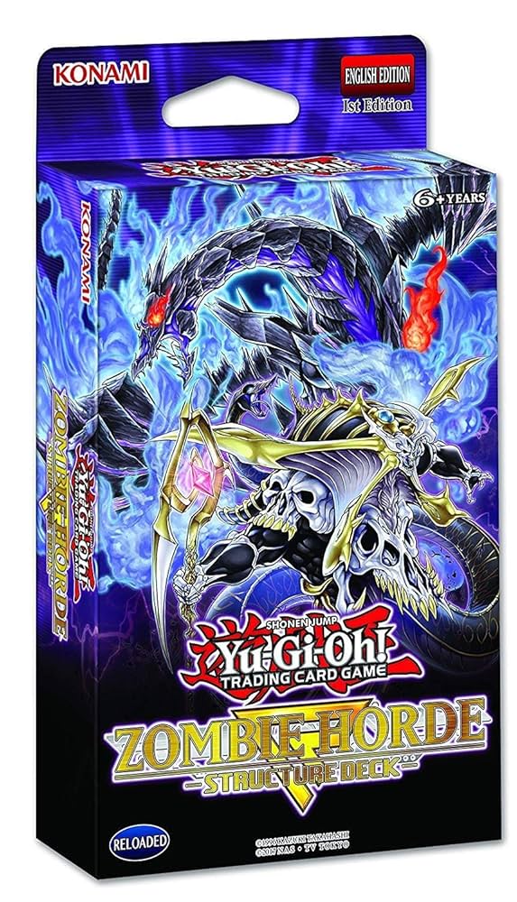 Yu - Gi - Oh! TCG Structure Deck: Zombie Horde - 4012927644775 - Crystal Lotus
