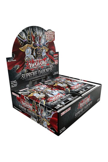 Yu - Gi - Oh! TCG - Supreme Darkness Booster Display (24 Packs) - 4012927189177 - Crystal Lotus