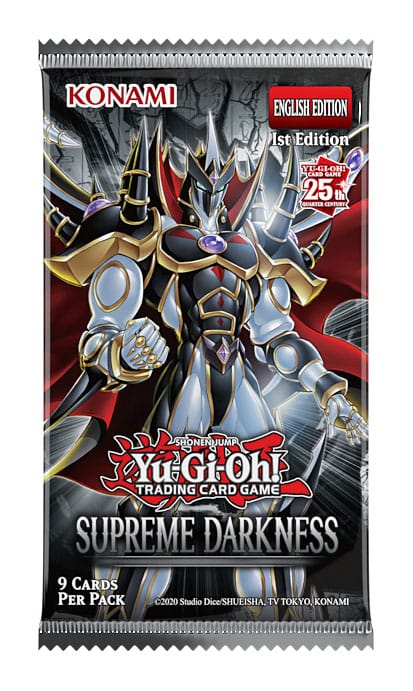 Yu - Gi - Oh! TCG - Supreme Darkness Booster (Single Pack) - 4012927189122 - Crystal Lotus