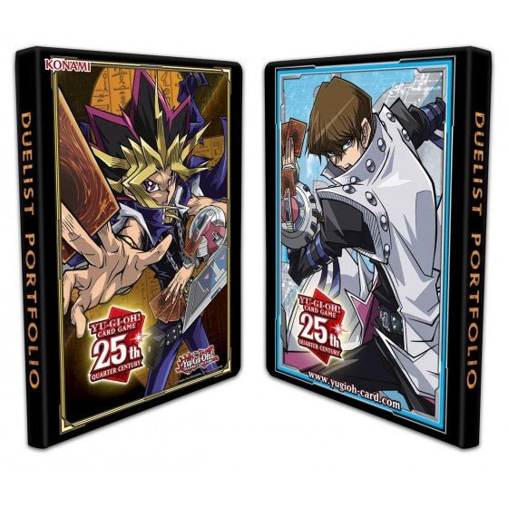 Yu - Gi - Oh! - Yugi &amp; Kaiba Quarter Century 9 - Pocket Duelist Portfolio - 4012927165836 - Crystal Lotus