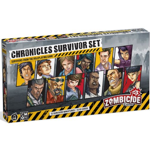 Zombicide - 2nd Edition: Chronicles Survivor Set - 889696011442 - CrystalLotus.eu