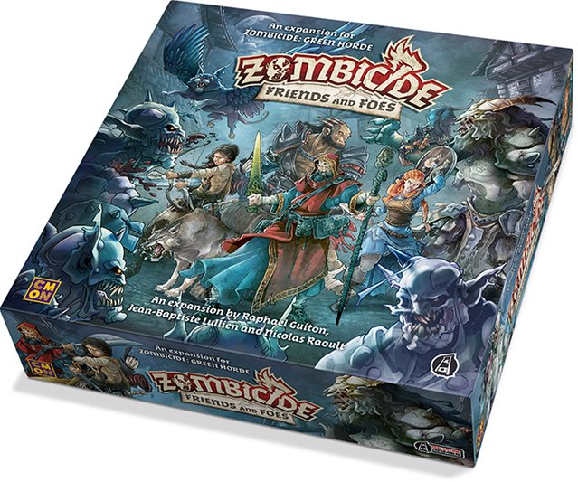 Zombicide Green Horde Friends and Foes - 889696007353 - CrystalLotus.eu