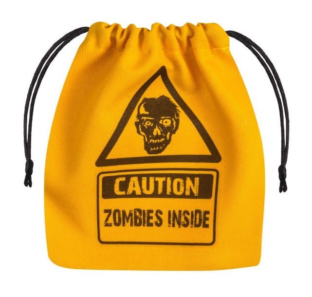 Zombie Dice Bag yellow &amp; black - 5907699492190 - CrystalLotus.eu