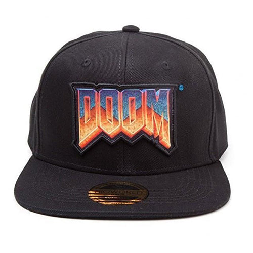Doom Snapback Cap Label