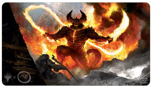 Ultra Pro - The Lord of the Rings Tales of Middle-earth Playmat 5 - Featuring The Balrog for MTG