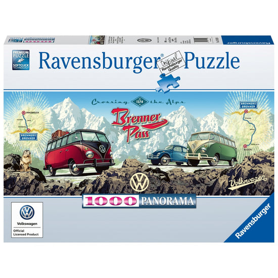 Ravensburger (15102) 1000 Pcs Puzzle VW Bulli - Panorama