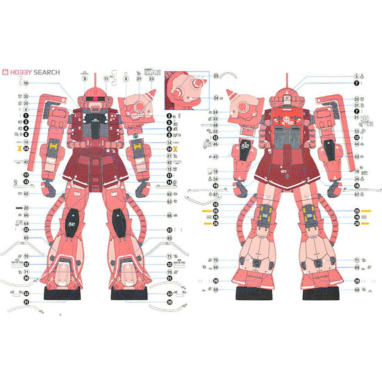Gundam - RG 1/144 MS-06S Char`s Zaku