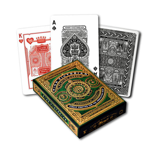 Playing Cards High Victorian Green