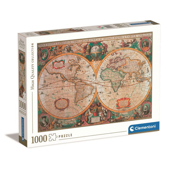 Clementoni (31229) - "Old Map" - 1000 pieces puzzle