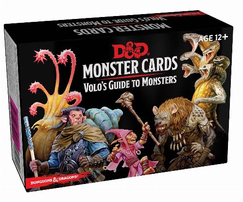 D&amp;D Monster Cards - Volo`s Guide To Monsters (81 Cards)
