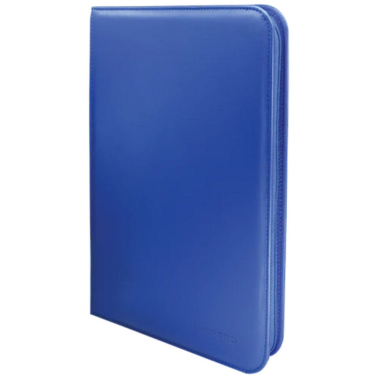 Ultra Pro - Vivid 9-Pocket Zippered PRO-Binder: Blue