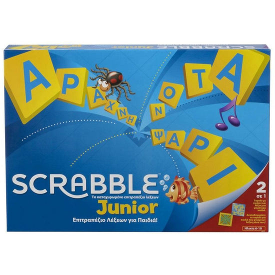 Mattel Scrabble Junior Y9672 (Greek Version)
