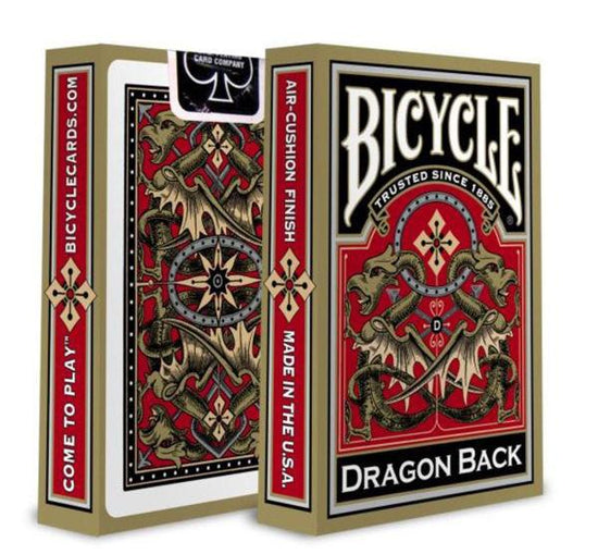 Bicycle - Gold Dragon Back Playing Cards