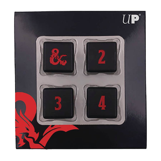 UP - Heavy Metal D6 4x Dice Set for Dungeons & Dragons