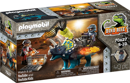 Playmobil 70627 - Triceratops Battle for the Legendary Stones