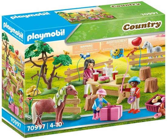 Playmobil 70997 - Pony Farm Birthday Party