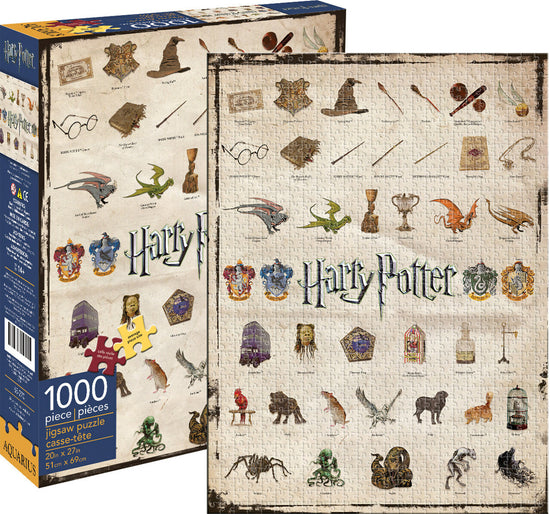 Harry Potter Jigsaw Puzzle Icons (1000 pieces)