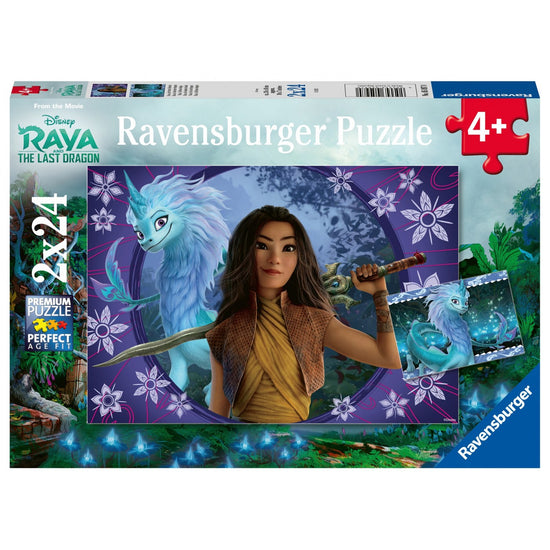 Ravensburger (5097) 2X24 Pcs Puzzle Raya And The Last Dragon