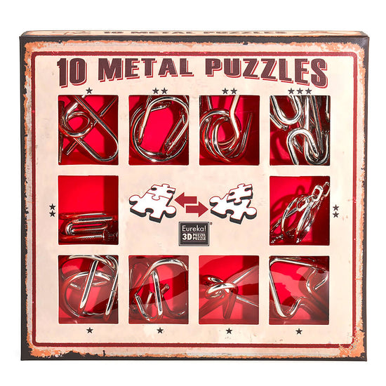 10 Metal Set Red