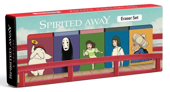 Studio Ghibli - Spirited Away Eraser Set