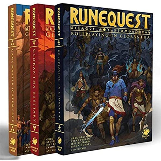 RuneQuest - Roleplaying in Glorantha - Slipcase Set
