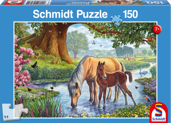 Schmidt 56161 Horses by the stream 150 pcs