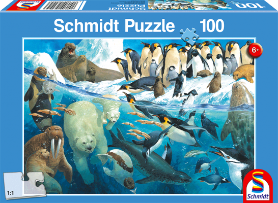 Schmidt 56295 Animals of the polar regions 100 pcs