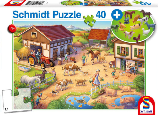 Schmidt Spiele 56379 Fun farm, 40 pcs
