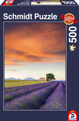 Schmidt 58364 Field of lavender Provence 500 pcs