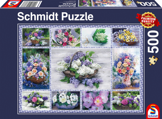 Schmidt 58366 Bouquet of flowers 500 pcs